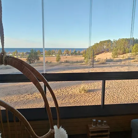 Lägenhet Sunbeach With Seaview And Sauna